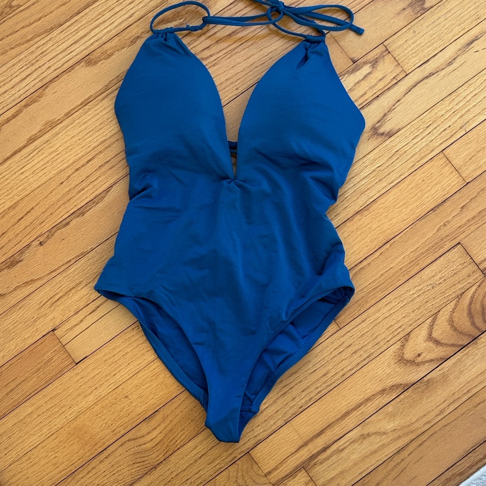 Kids Blue One Piece Swimsuit